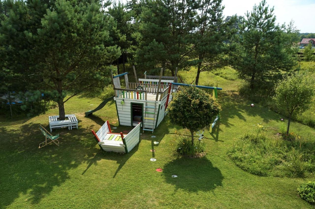 Krutyń Gosciniec Szuwary 아파트 외부 사진