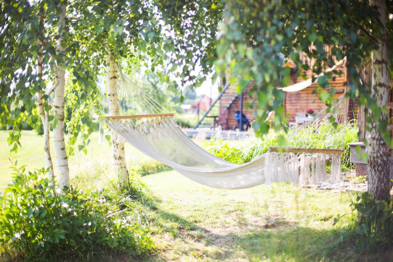 Krutyń Gosciniec Szuwary 아파트 외부 사진